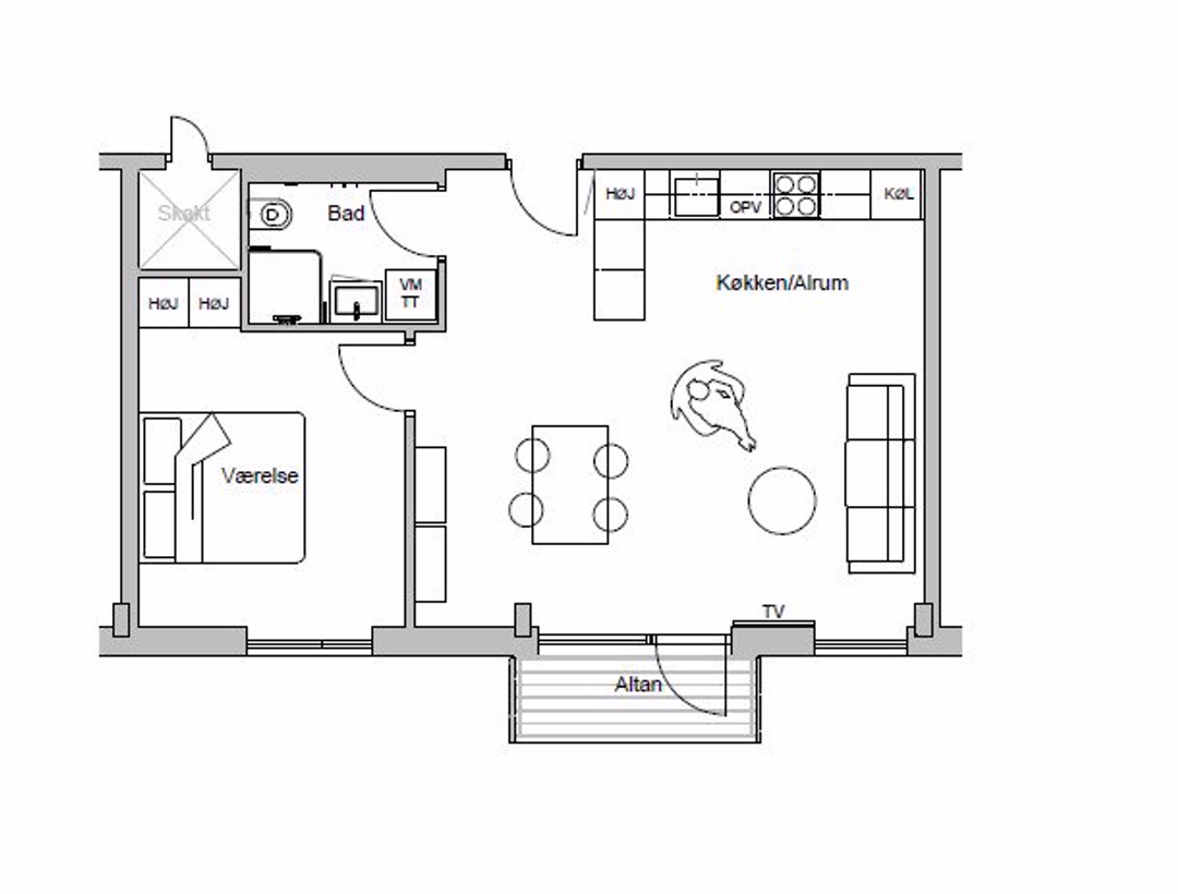 Billede 5 fra lejemålet på Gothersgade 20B, 7000 Fredericia
