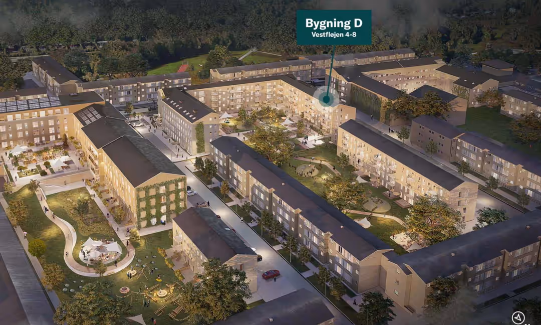 Billede fra lejemålet på Vestfløjen 8, 2700 Brønshøj