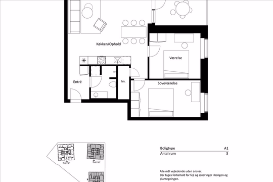 Rental at Gartnerbyen 6 2 2, 5200 Odense V