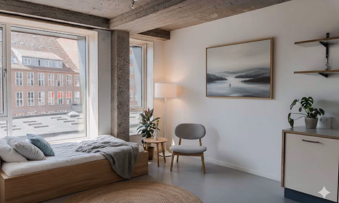 Billede fra lejemålet på Siljangade 4, 2300 København S