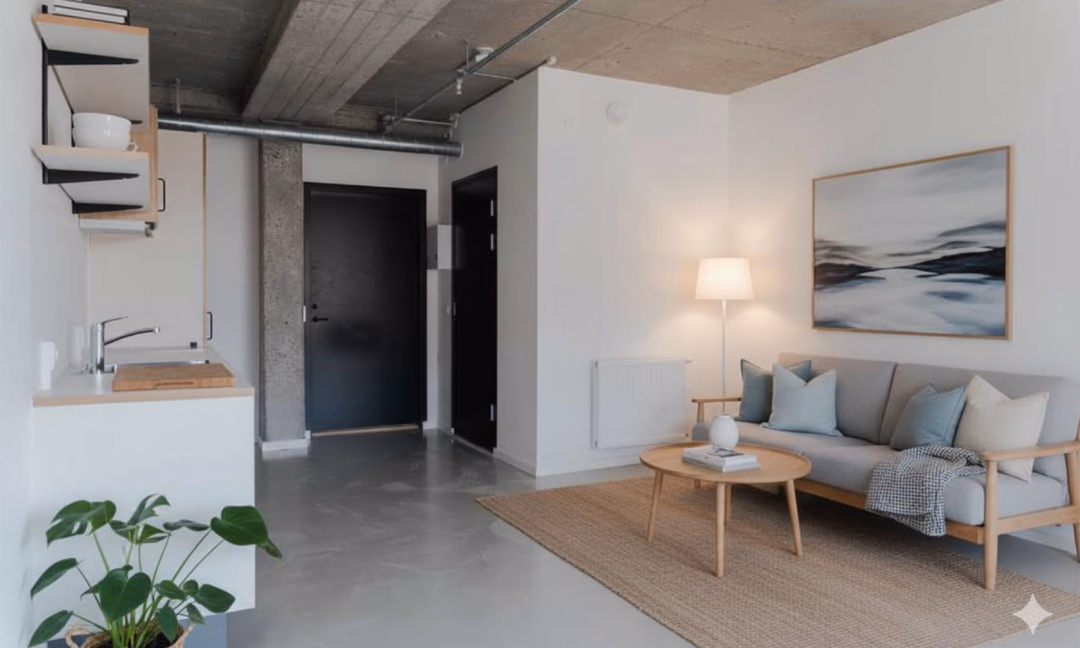 Billede fra lejemålet på Siljangade 4, 2300 København S