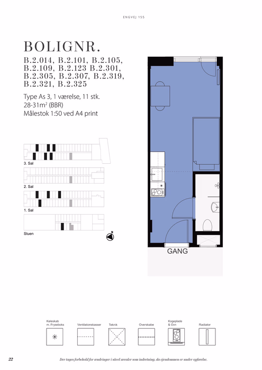 Jorisvej 3, 2300 København S
