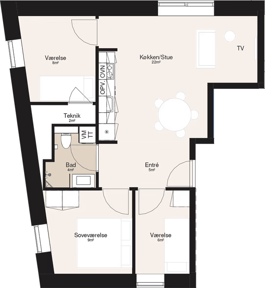 Rental at Vilhelm Ehlerts Alle, 8800 Viborg