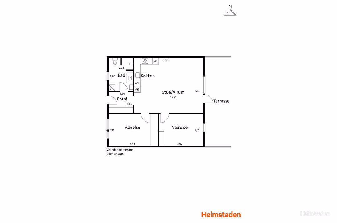 Billede 4 fra lejemålet på Odinsvej 36, 7500 Holstebro