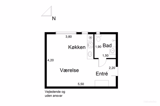 Rental at Rampelyset 28 st., 4000 Roskilde