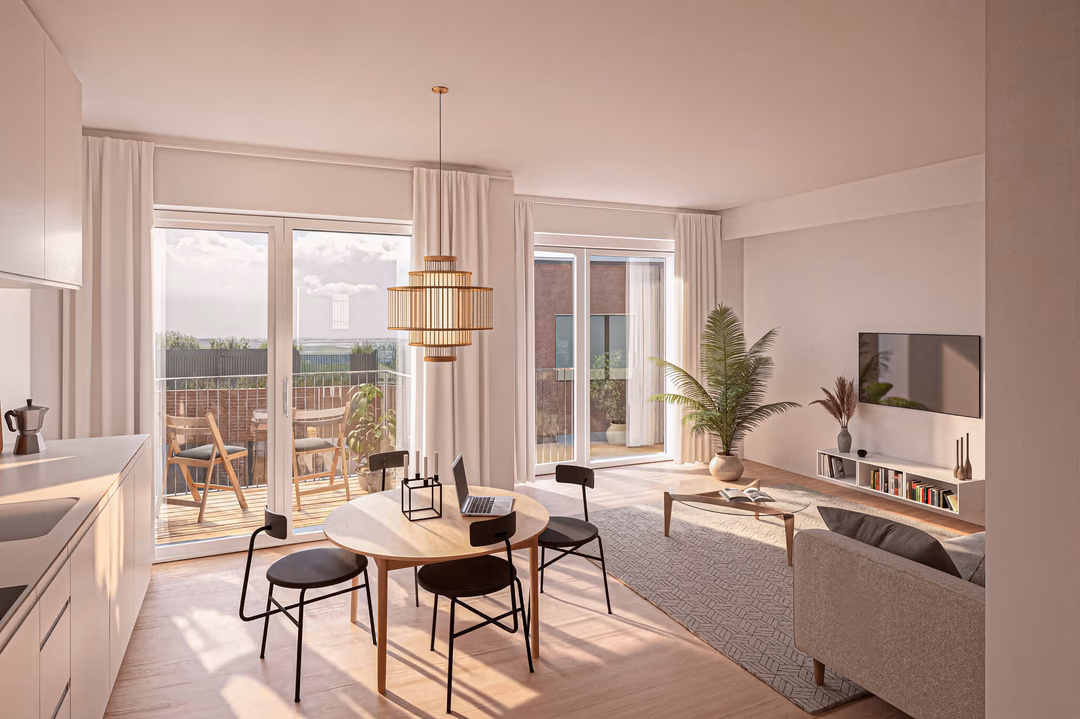 Billede fra lejemålet på Sluseholmen 1E, 2450 København SV