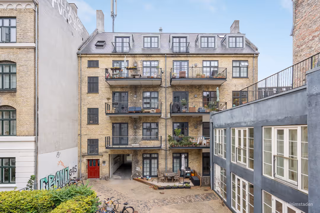 Billede fra lejemålet på Nørrebrogade  56 B, 2200 København N