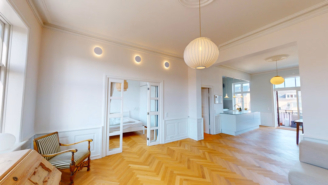 Billede fra lejemålet på Rosenørns Allé  66, 1970 Frederiksberg C